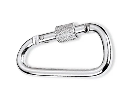 Ganċijiet tal-muntanji tal-aluminju ta 'kwalità għolja b'lock għal basktijiet tat-tixbit