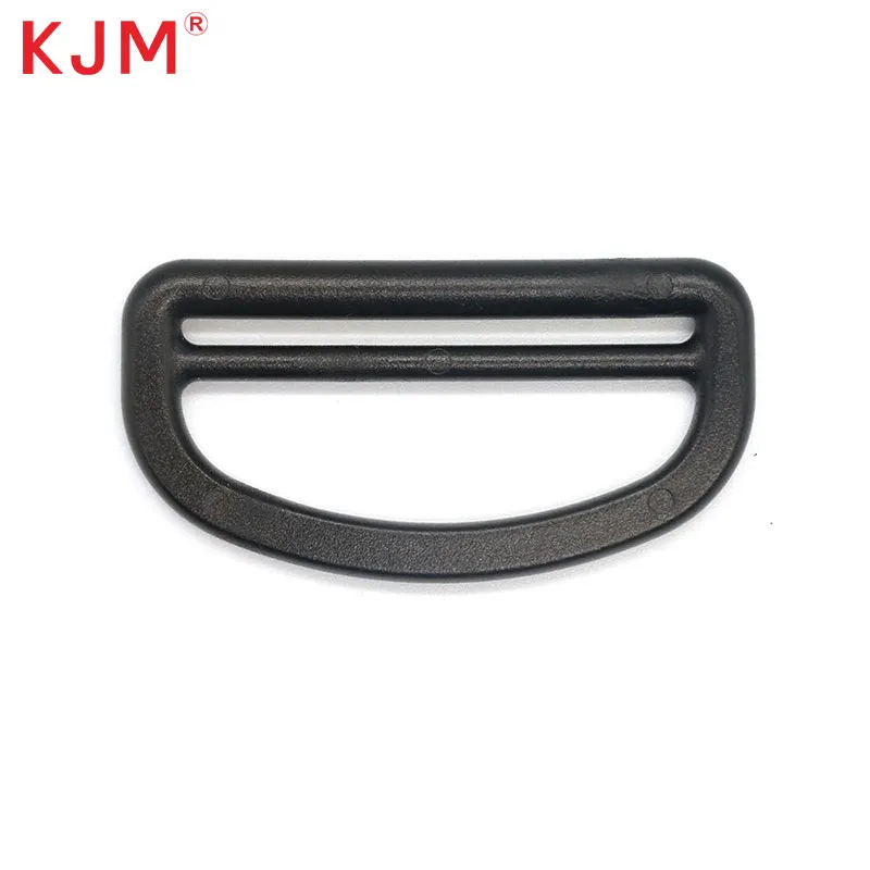 50mm POM Kwalità Għolja Double Bar D Ring Personalizzat Kulur Plastic Backpack D Ring