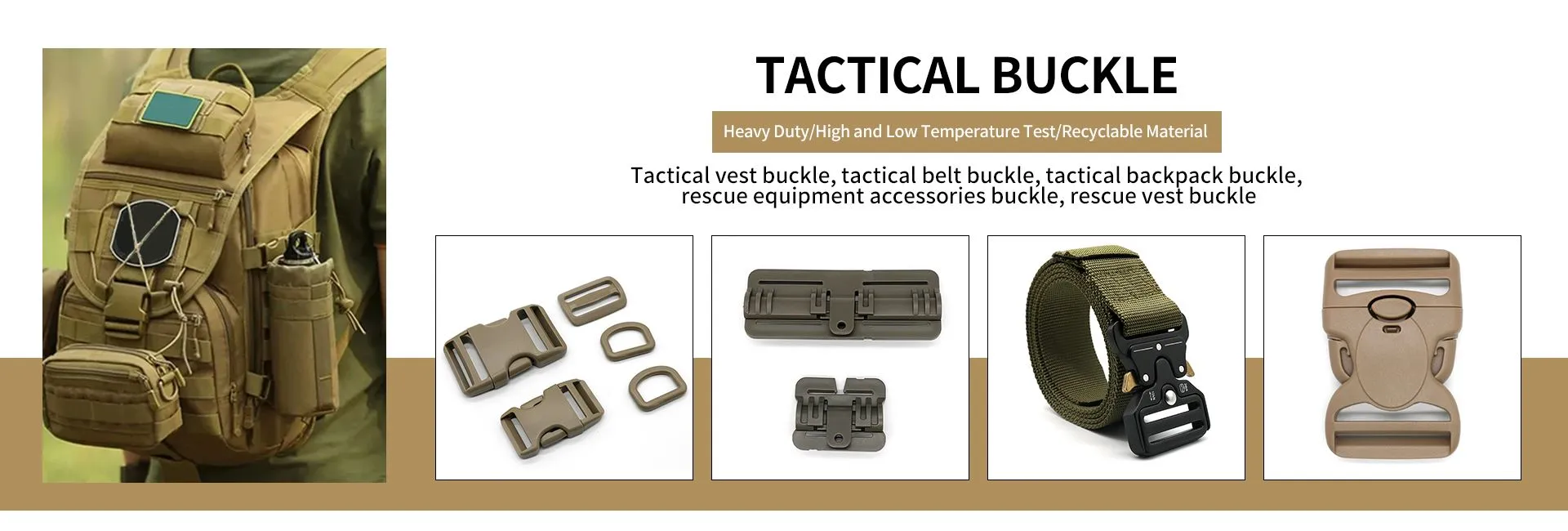 tactical buckle