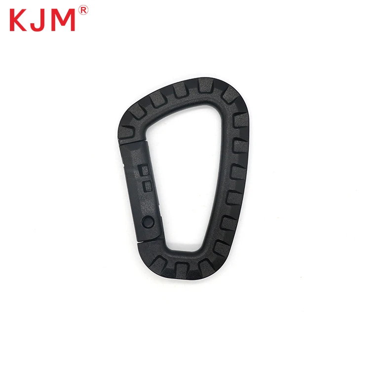 Iswed Carabiner Carabiner Keychain Plastic Keychain Clip D Rings Piż ħafif Rebbiegħa Snap Gear Clip Fast Hang Mini Hook